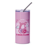 Sorry I Have Plans Headphones Tumbler product type